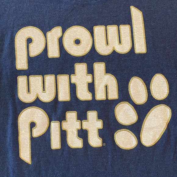 Like New, Homage, Univ of Pittsburgh, Vintage T; M - Picture 4 of 8